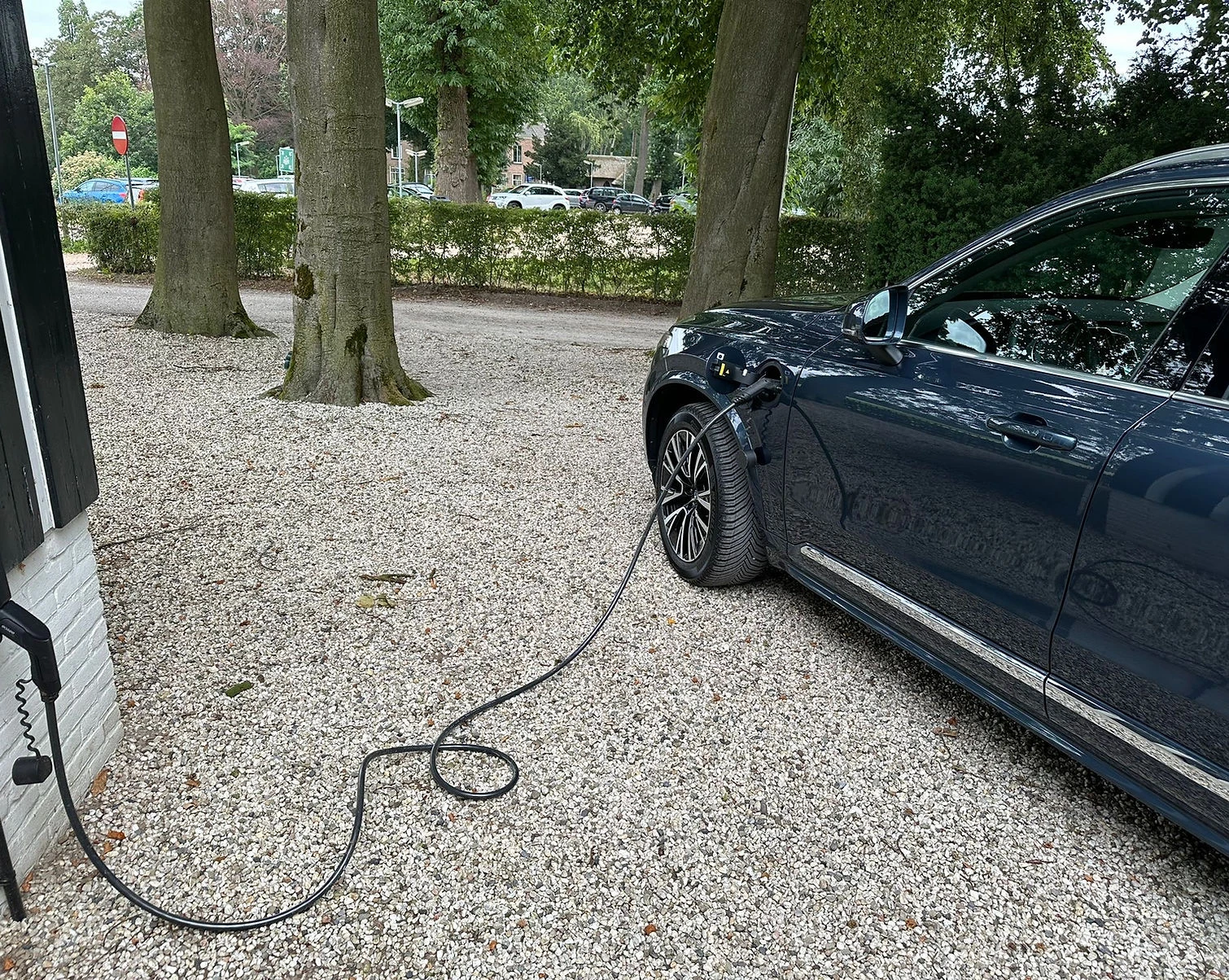 Laden op zonne-energie